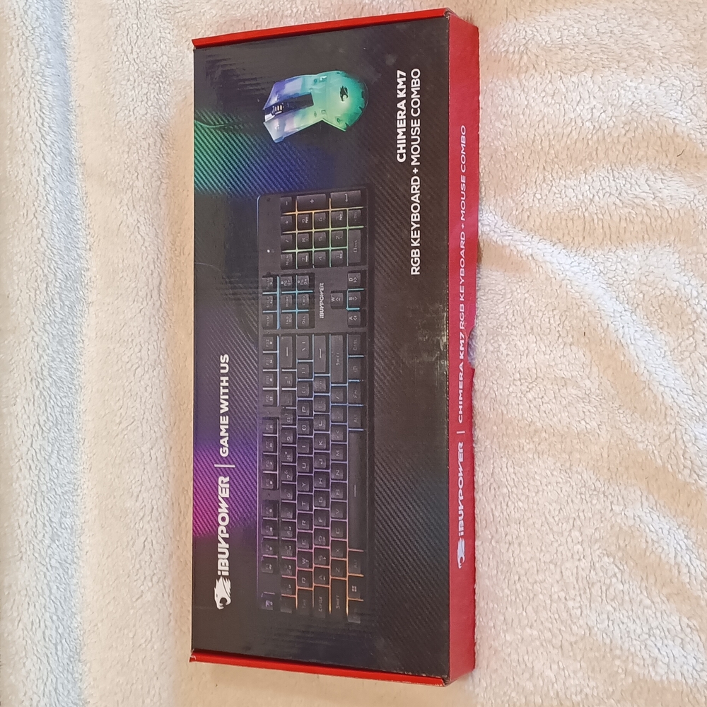 iBUYPOWER RGB Keyboard and Mouse Combo